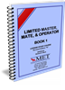 BK-M001 Limited Master, Mate & Operator Book 1 